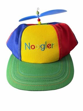 NWT Google Noogler hat spinner hat multicolor new hire
